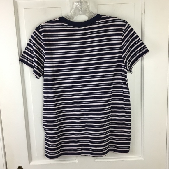 Levi's Women's Striped Short Sleeve Tee Size Stretch Cotton Size S - Picture 4 of 7